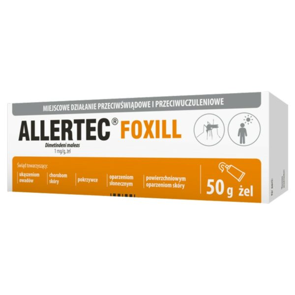 Allertec Foxill żel 1mg/g x 50 g