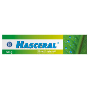 Hasceral 100 mg + 50 mg Maść 50 g