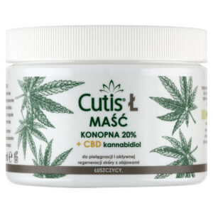 Cutis Ł Maść konopna 20 % + CBD kannabidiol 400 ml