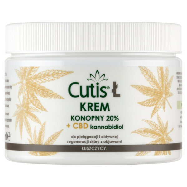 Cutis Ł Krem konopny 20 % + CBD kannabidiol 400 ml