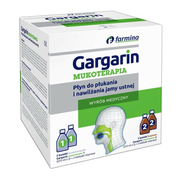 GARGARIN Mukoterapia 4 x 225 ml