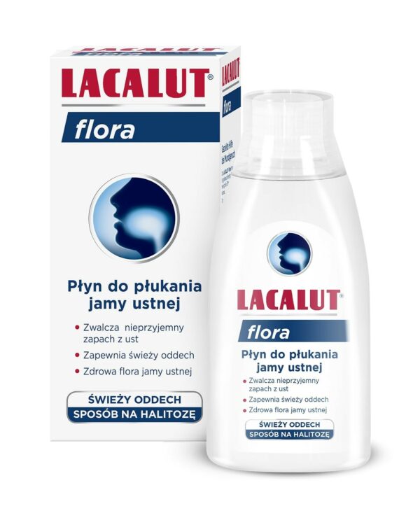 LACALUT FLORA płyn do płukania jamy ustnej 300 ml