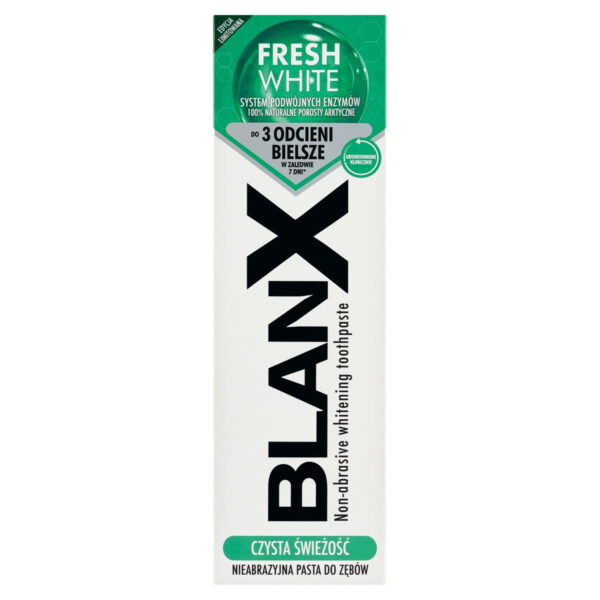 BlanX Fresh White Nieabrazyjna pasta do zębów 75 ml