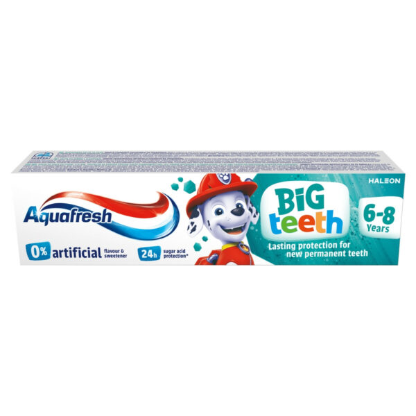 Aquafresh Big Teeth Pasta do zębów z fluorkiem 50 ml