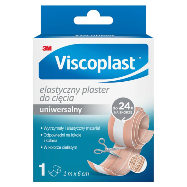 Viscoplast Elastyczny plaster do cięcia 1 m x 6 cm