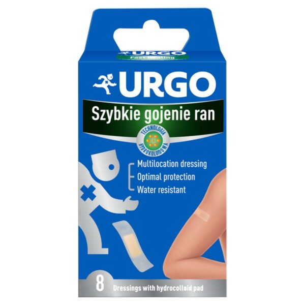 Urgo Opatrunki szybkie gojenie ran 8 sztuk