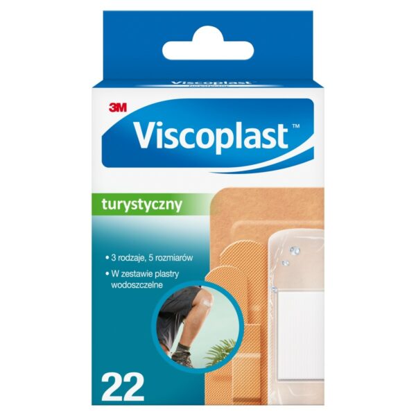 Viscoplast Turystyczny zestaw plastrów 22 sztuki