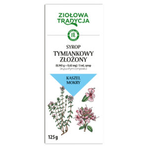 Ziołowa Tradycja (0,945 g + 0,63 mg) / 5 ml Syrop tymiankowy złożony 125 g