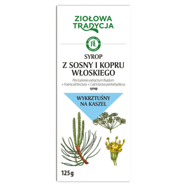 Ziołowa Tradycja Syrop z sosny i kopru włoskiego 125 g