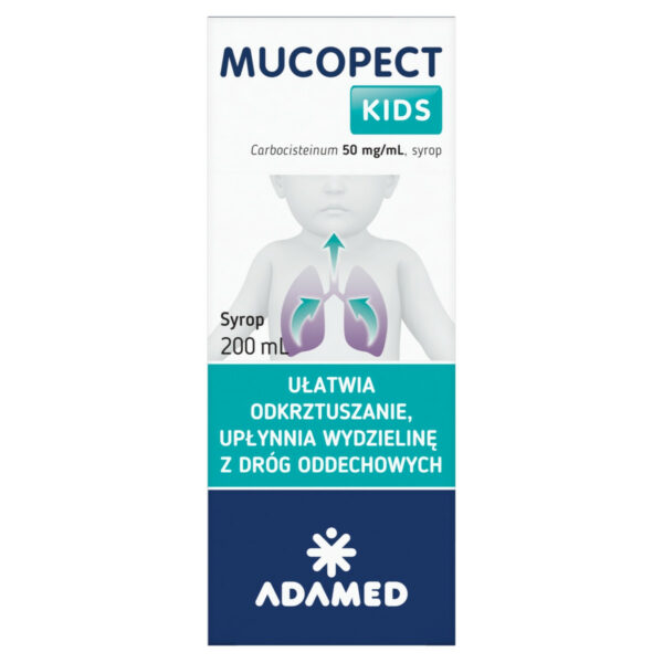 Mucopect Kids Syrop 50 mg/mL 200 ml