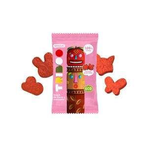 BIO Jabłkowo-truskawkowe żelki bez dodatku cukru, Sminolas, 25 g