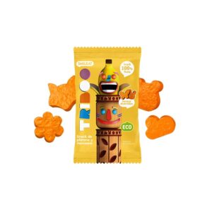 BIO Jabłkowo-bananowe żelki bez dodatku cukru, Sminolas, 25 g