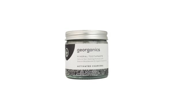Mineralna pasta do zębów w słoiku, Activated Charcoal, 60 ml