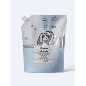 REFILL, Naturalny żel po prysznic, Kokos i sól Morska, 800 ml