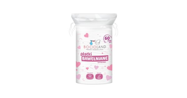 Płatki bawełniane, 60 sztuk