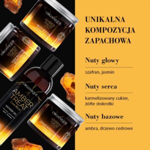 Wygładzający żel pod prysznic Amber Treat 250 ml