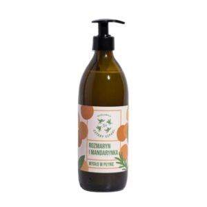 Naturalne mydło w płynie, Rozmaryn i Mandarynka, 500 ml