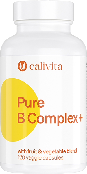 Pure B Complex+ 120 kapsułek - Masa netto: 46,92 g