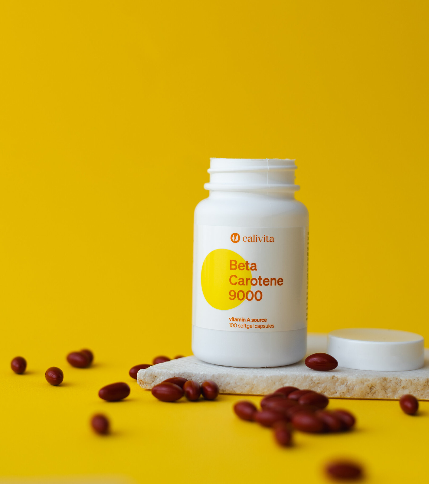 Beta Carotene 100 kapsułek - masa netto: 34,9 g - obrazek 2