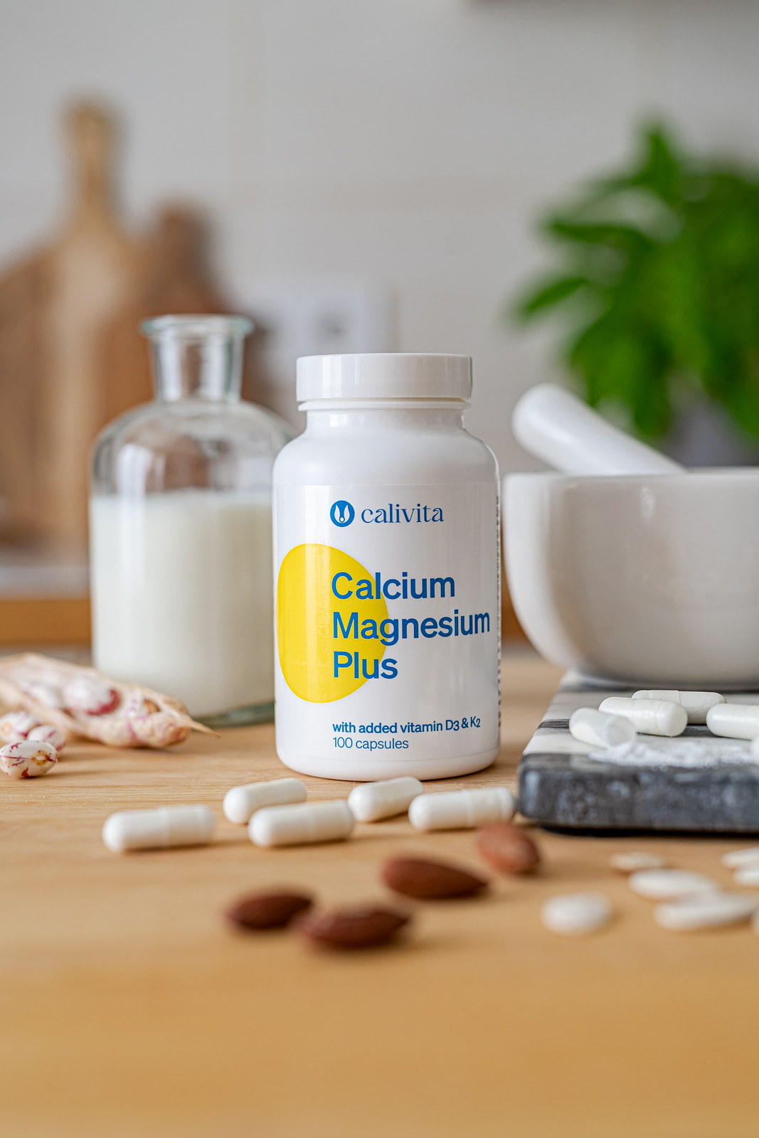 Calcium Magnesium Plus 100 kapsułek - masa netto: 113,9 g - obrazek 3