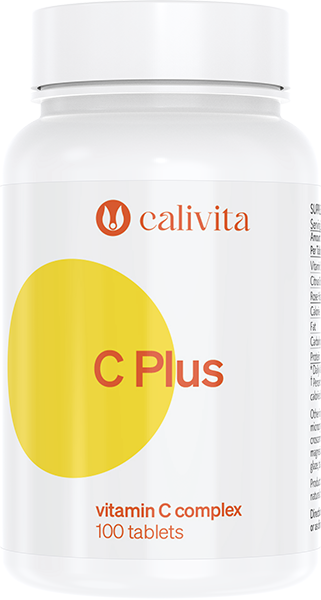 C Plus 100 tabletek - masa netto: 64,5 g