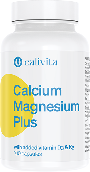 Calcium Magnesium Plus 100 kapsułek - masa netto: 113,9 g