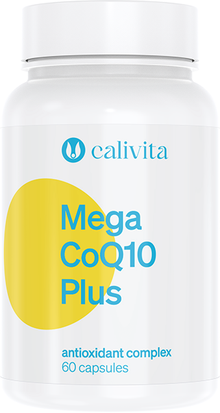 Mega CoQ10 Plus 60 kapsułek - masa netto: 35,7 g