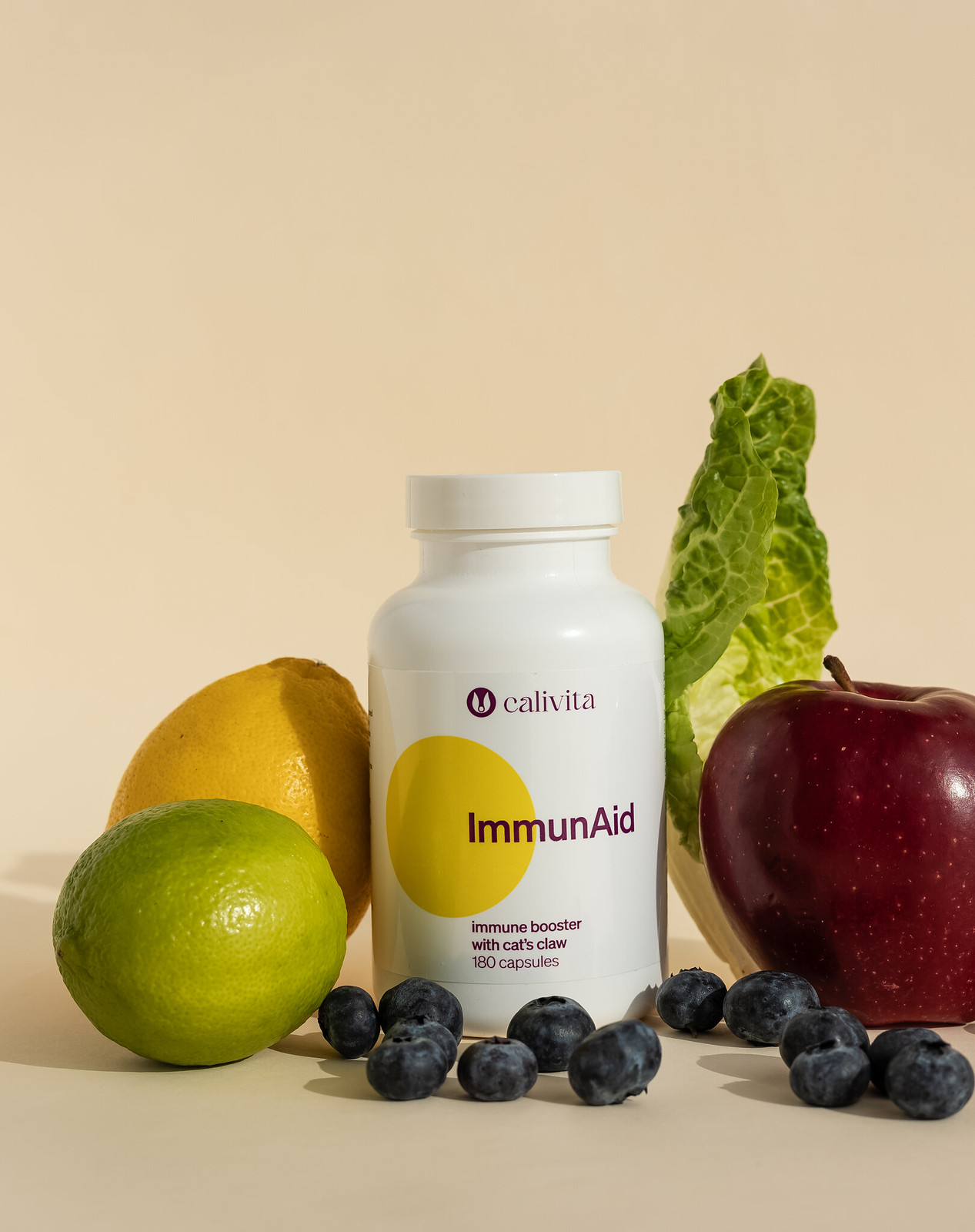 ImmunAid 180 kapsułek - masa netto: 99,2 g - obrazek 2