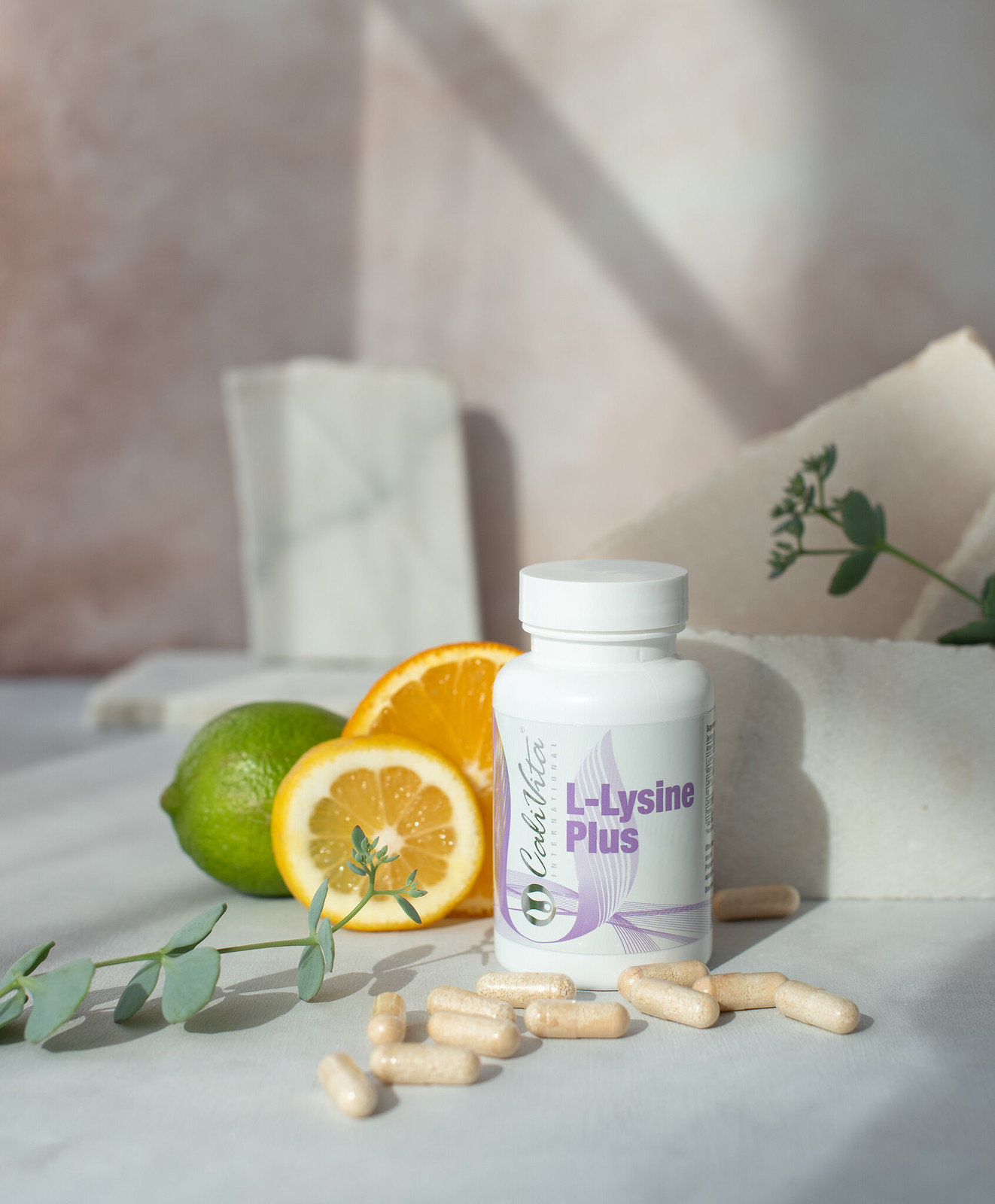 L-Lysine Plus 60 kapsułek - masa netto: 49,8 g - obrazek 2