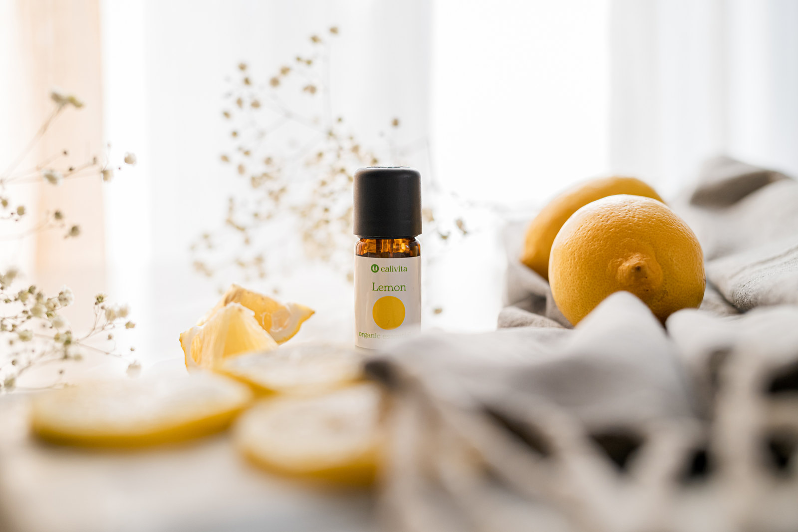 Lemon organic essential oil 10 ml 10 ml - obrazek 3