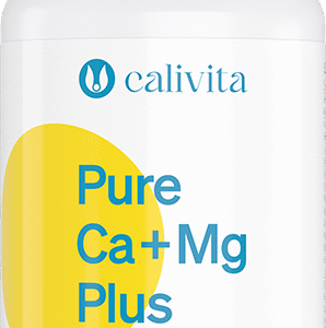 Pure Ca + Mg Plus 120 roślinnych kapsułek - masa netto: 129,2 g